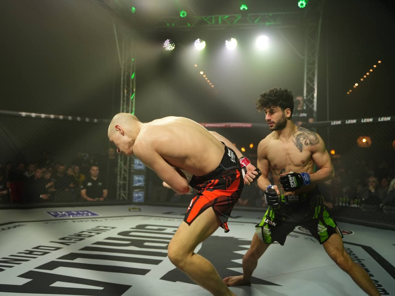 تمرین حرفه‌ای MMA بنیامین قهرمان